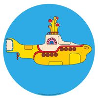Crosley AC1016A-YS Turntable Slip Mat, The Beatles Yellow Submarine