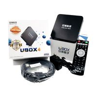 2018 unblock tech Model ubox4 c800 Black Box Contain Surprise Accessories