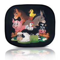 Jomolly Car Window Shade, 17 X 14.4-Inches - Pack of 2