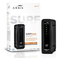 ARRIS Surfboard (16x4) DOCSIS 3.0 Cable Modem Plus AC1600 Dual Band Wi-Fi Router, 686 Mbps Max Speed, Certified for Xfinity, Spectrum, Cox & More (SBG10)