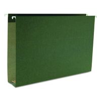 Smead Hanging Box Bottom Folder, 2" Expansion, Legal Size, Standard Green, 25 per Box (64359)