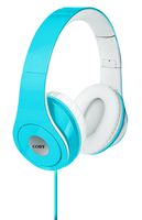 Coby CVH-803-BLU Jammerz Folding Headphones, Blue