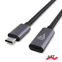 Faracent USB Type C Extension Cable (3.3Ft/1m),New Version USB 3.1(10gbps) Type C Male to Female Extension Charging & Sync for Nintendo Switch, MacBook Pro 2016/2017 Touchbar Dell XPS MS Surface Book (Renewed)