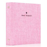 Ablus 100 Pockets Mini Photo Album - Fits for Fujifilm Instax Mini 9 Mini 8 Mini 90 Mini 25, Polaroid Snap PIC-300, Kodak Mini 3-Inch Film (Pink)