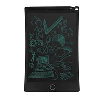 Viotek Writing Tablet - 8.5" Writing Surface with Viotek Eye-Guard Technology, Comes with Stylus and Stylus Holder, Lightweight, Green Ink Markings, 4 Magnets