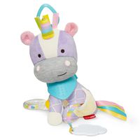 Skip Hop Bandana Buddies Baby Activity and Teething Toy with Multi-Sensory Rattle and Textures, Unicorn