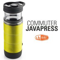 GSI Outdoors Commuter JavaPress, French Press Coffee Mug, Superior Backcountry Cookware Since 1985