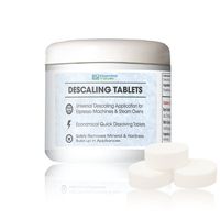 Descaling Tablets (12 Count/Up To 12 Uses) For Jura, Miele, Bosch, Tassimo Espresso Machines and Miele Steam Ovens by Essential Values
