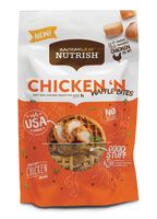 Rachael Ray Nutrish Chicken 'N Waffle Bites Real Meat Dog Treats, Savory Chicken Recipe, 12 Ounces
