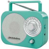 Portable Am Fm Radio, Teal Studebaker Small Player Speaker Portable Am-fm Radio