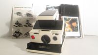 Polaroid Sx-70 Ivory White Model 2 Instant Camera