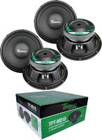 4X Timpano TPT-MD10 10" Mid Range Pro Audio Loud Speaker 1600 Watts 8 ohm