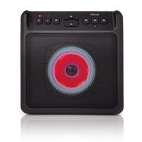 iHome iBT5880 Color Changing Cone Bluetooth Rechargeable Speaker with Built in Sub-woofer