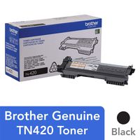 Brother TN-420 DCP-7060D IntelliFax-2840 2940 HL-2220 2230 2240 HL-2270 2275 MFC-7240 7360 7460 7860 Toner Cartridge (Black) in Retail Packaging