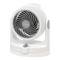 IRIS USA, Inc. PCF-HD15 WOOZOO Oscillating Table Fan, Blade 5.5", White