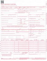 NEW CMS-1500 INSURANCE CLAIM FORMS, HCFA (Version 02/12) - 2 CASES (5000 SHEETS/FORMS)