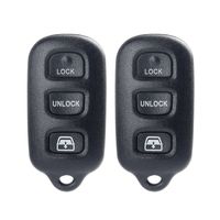ECCPP Replacement fit for Keyless Entry Remote Control Car Key Option Fob Toyota Avalon/ 4Runner/ Sequoia HYQ12BAN (Pack of 2)