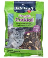 Vitakraft Chinchilla Cocktail Mixed Fruit Treat, 4.5 Ounce Pouch