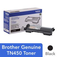 Brother TN-450 DCP-7060 7065 7070 FAX-2840 2845 2940 HL-2220 2230 2240 2242 2250 2270 2275 2280 MFC-7240 7360 7365 7460 7860 Toner Cartridge (Black) in Retail Packaging