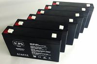 SPS Brand 6V 7Ah Replacement Battery for APC Smart-UPS RM SUA750RM1U (6 Pack)