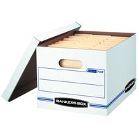 Bankers Box STOR/File Storage Boxes, Standard Set-Up, Lift-Off Lid, Letter/Legal, Value Pack of 30 (0071304)