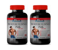 Muscle Builder Weight Loss - Bodybuilding Pills 660 MG - for Men - rhodiola rosea Supplement - 2 Bottles 120 Capsules