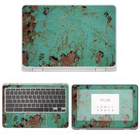 decalrus - Protective Decal Rust Skin Sticker for HP ChromeBook X360 11-AE030NR (11.6" Screen) case Cover wrap HPChromebkX360_11-ae030nr-111