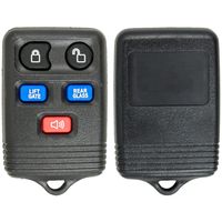 Keyless2Go Key Fob Shell Case for Select Lincoln Vehicles with FCC CWTWB1U551 - Shell Only
