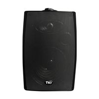 TIC BPS560 6.5" Outdoor Wireless Bluetooth 5 Patio Speaker (Single, Black) [Can Connect 100+ Speakers]
