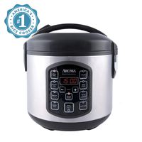 Aroma Housewares ARC-954SBD Rice Cooker, 4-Cup uncooked 2.5 Quart, Professional Version