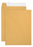 100 6 x 9 Self Seal Golden Brown Kraft Catalog Envelopes - Oversize 6 x 9 Envelope Peel and Seal Flap with 28 Pound Kraft Paper Envelopes - Printer Friendly Design - 100 Count