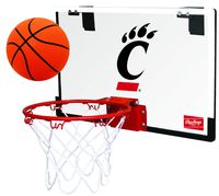 NCAA Cincinnati Bearcats 00673009111NCAA Game On Polycarbonate Hoop Set (All Team Options), Black, Youth