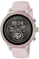 Michael Kors Access Womens Runway Touchscreen Smartwatch Stainless Steel Leather watch, Pink, MKT5055