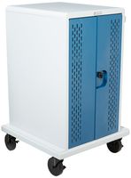 Tablet, Chromebook Cart. Secures and Recharges Up to 36 Devices. Includes 36 E