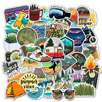 Ratgoo 50 Pcs Random Vinyl Trendy Waterproof Non-repetitive Graffiti Stickers Decals Pack for Outdoor Travel Laptop Water Bottle Car Bumper Skateboard Luggage iPhone Laptop Bike Guitar Gift.