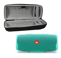 JBL Charge 4 Waterproof Wireless Bluetooth Speaker Bundle with Portable Hard Case - Teal