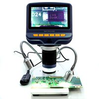 Opti-Tekscope OT-FHD USB Microscope Macro Camera- Digital USB w/ 4.3" LCD Screen, 10-220x Magnification Plus Digital Zoom, Up to 4032 x 2034p Amazing Images