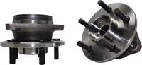 Detroit Axle 513158 Front Wheel Hub and Bearing Assembly For 2000 2002 2003 2004 2005 2006 Jeep Wrangler TJ 1999 2000 2001 Jeep Cherokee
