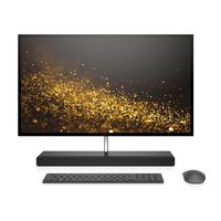 HP ENVY 27-inch All-in-One Computer, Intel Core i7-7700T, NVIDIA GeForce GTX 950M, 16GB RAM, 1TB hard drive, 256GB SSD, Windows 10 (27-b120, Ash Silver) (Renewed)