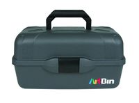 ArtBin Essentials-3 Tray Box- Black Art Supply Storage Box, 8737AB