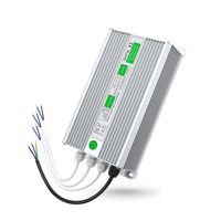 SHNITPWR 12V Power Supply 200W Waterproof IP67 LED Driver AC/DC Adapter Converter, AC 110~260V to DC 12 Volt 16.6A Low Voltage Transformer for Outdoor Lighting LED Advertising Display CCTV Camera