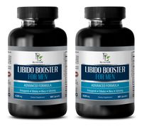 Muscle gain Pills - LIBIDO Booster for Men - tribulus terrestris - 2 Bottles (120 Capsules)