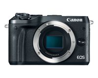 Canon EOS M6 Body (Black) (Renewed)