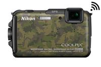 Nikon COOLPIX AW110 Wi-Fi and Waterproof Digital Camera with GPS (Camouflage) (OLD MODEL)