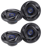 (4) AUTOTEK ATS525CX 5.25" 1000 Watt 2-Way Car Stereo Coaxial Speakers