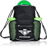 Soccer Bag Backpack with Ball Holder Pocket for Kids Youth Boys Girls Sackpack