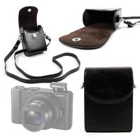 DURAGADGET Durable & Ultra-Portable, Retro-Inspired Compact Camera Case in Classic Black - Suitable for Panasonic Lumix DMC-LX10 | DMC-LX15 Camera