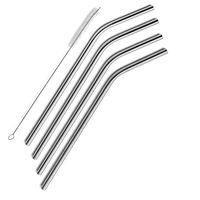 SipWell Extra Long Stainless Steel Drinking Straws Set of 4, Straws for 30 oz Tumbler and 20 0z Tumbler, Fits RTIC Tumbler | Fits all Yeti Ozark Trail SIC & RTIC Tumblers, Cleaning Brush Included.