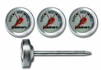 Cuisinart CSG-603  Outdoor Grilling Steak Thermometers (Set of 4) , Stainless Steel