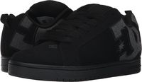 DC Men's Court Graffik SE Skate Shoe,Black Destroy Wash,6 D US